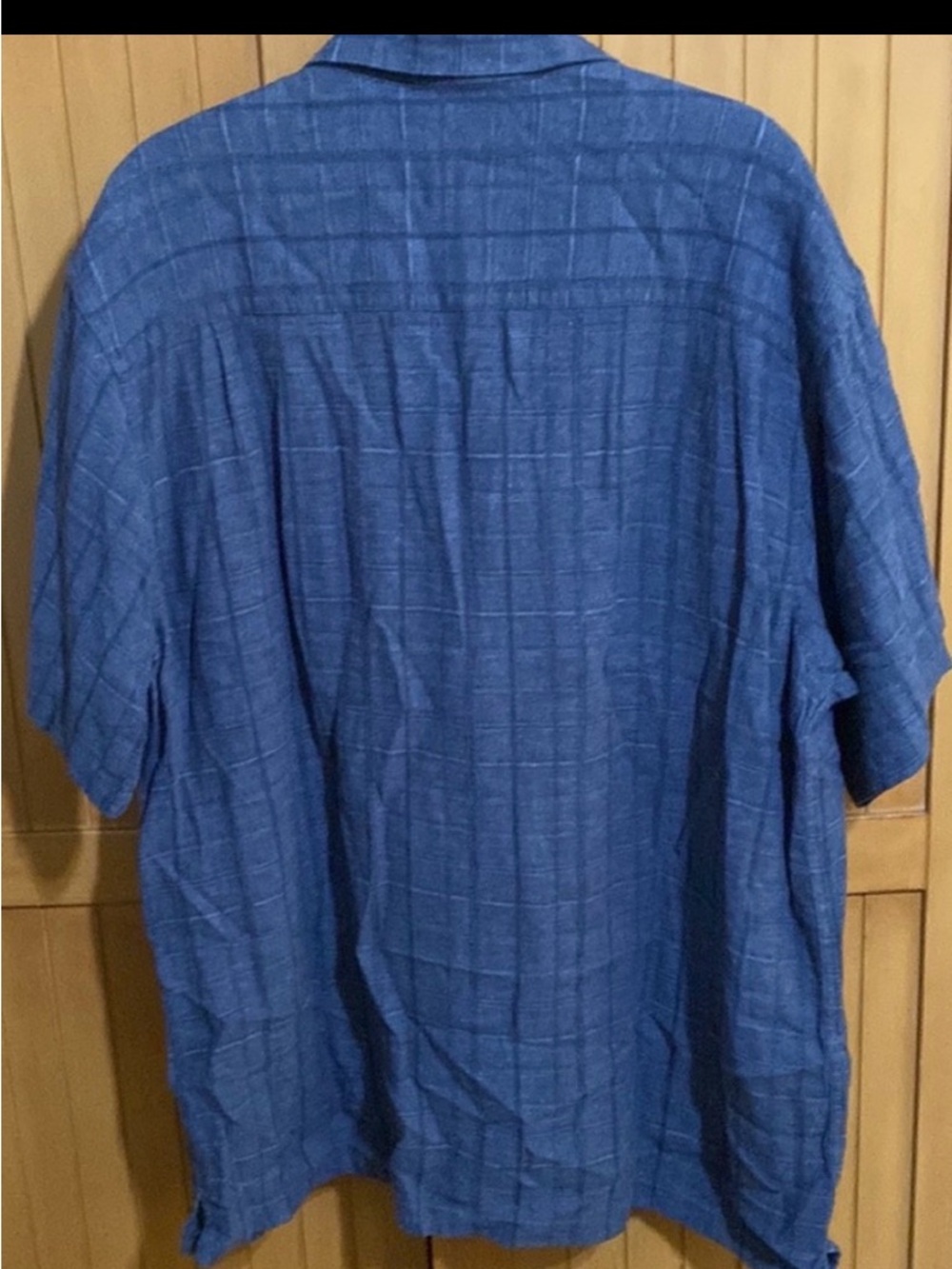 MENS MARC EDWARDS
SHORT SLEEVE BUTTON DOWN\Large/Blue - Picture 14 of 15